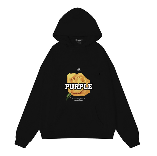 Nouveau sweat à capuche violet 995