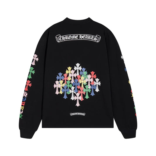 Chrome Hearts T-shirt à manches longues pour homme K8015