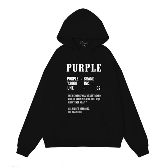 Nouveau sweat à capuche violet 992
