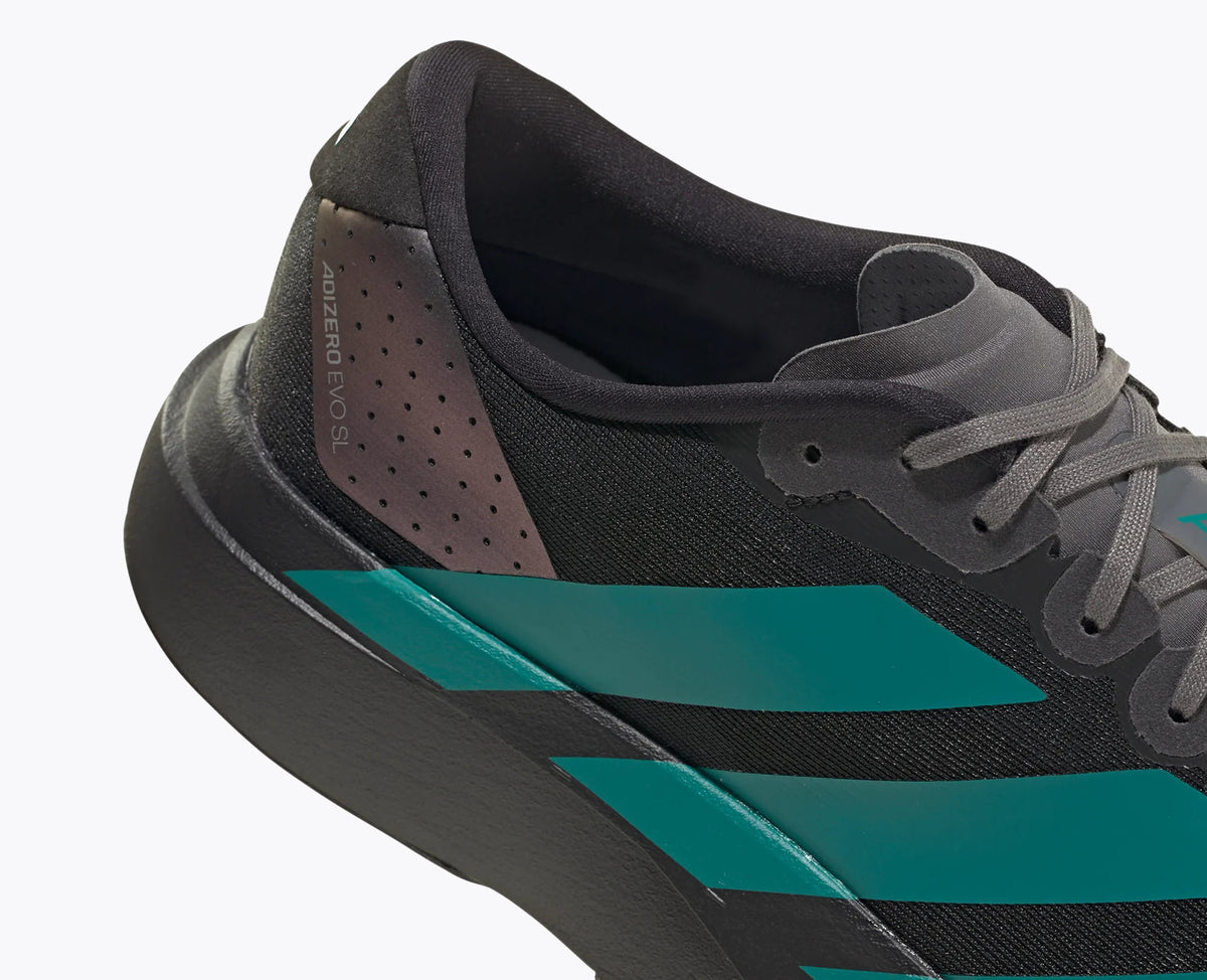 Adidas Adizero EVO SL Running Shoes – Black / Blue