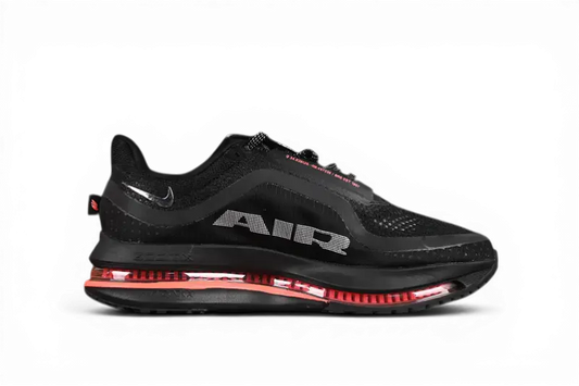 Nike Pegasus Premium Road Running Shoes - Black / Bright Crimson
