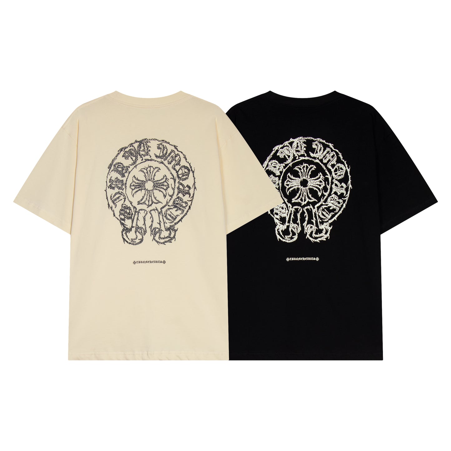 T-shirt Chrome Hearts Sanskrit Horseshoe Cross TB36