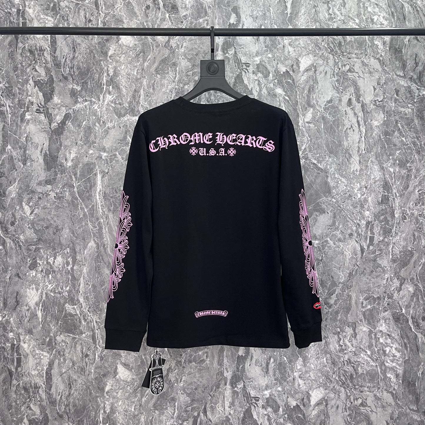 T-shirt à manches longues Chrome Hearts pour homme K8019