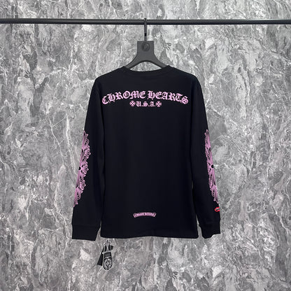 T-shirt à manches longues Chrome Hearts pour homme K8019
