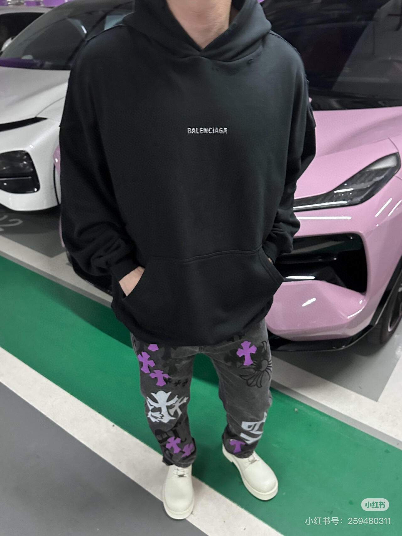 Pantalon Chrome Hearts 8094