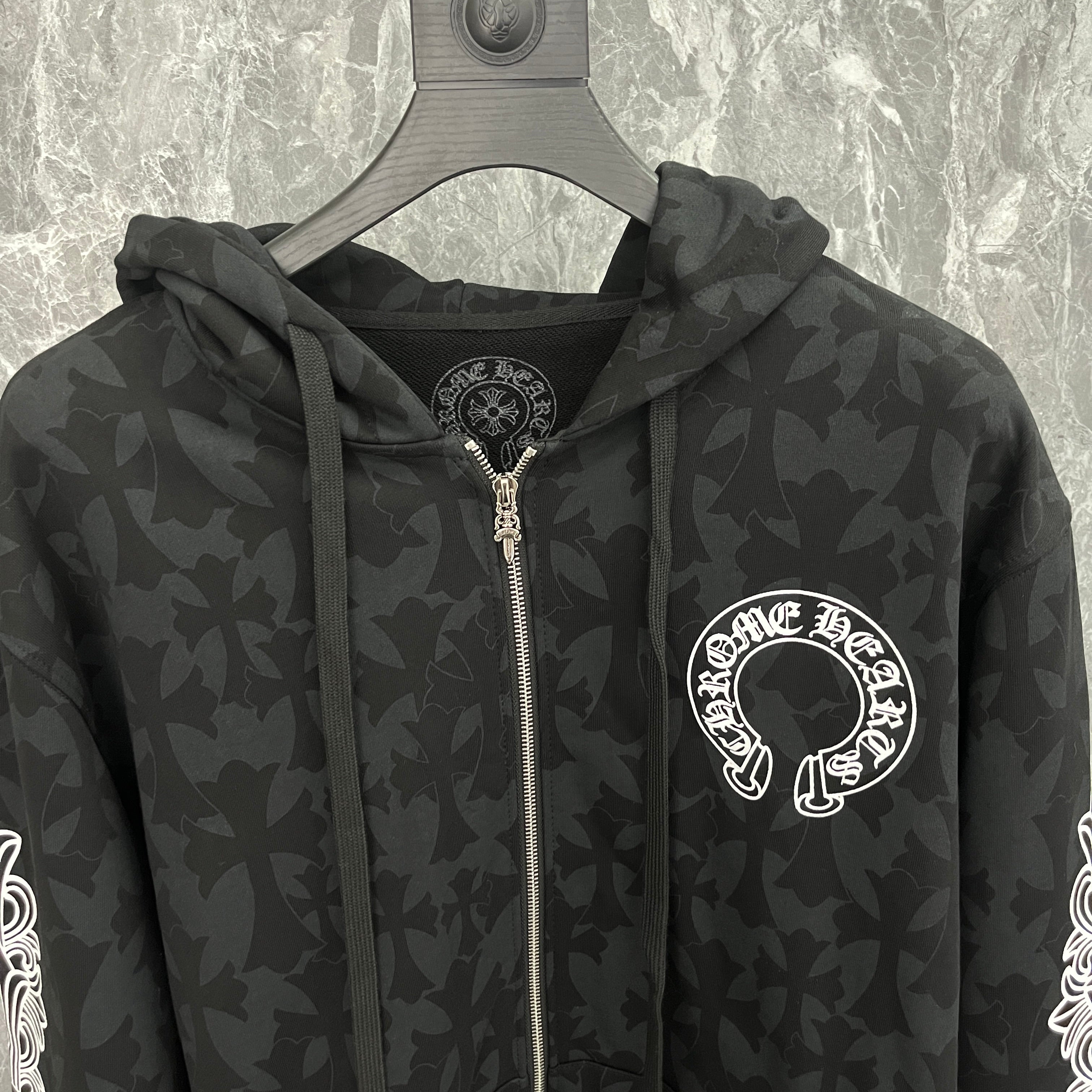 Chrome Hearts Zip Up Hoodie K5028 – chgothic