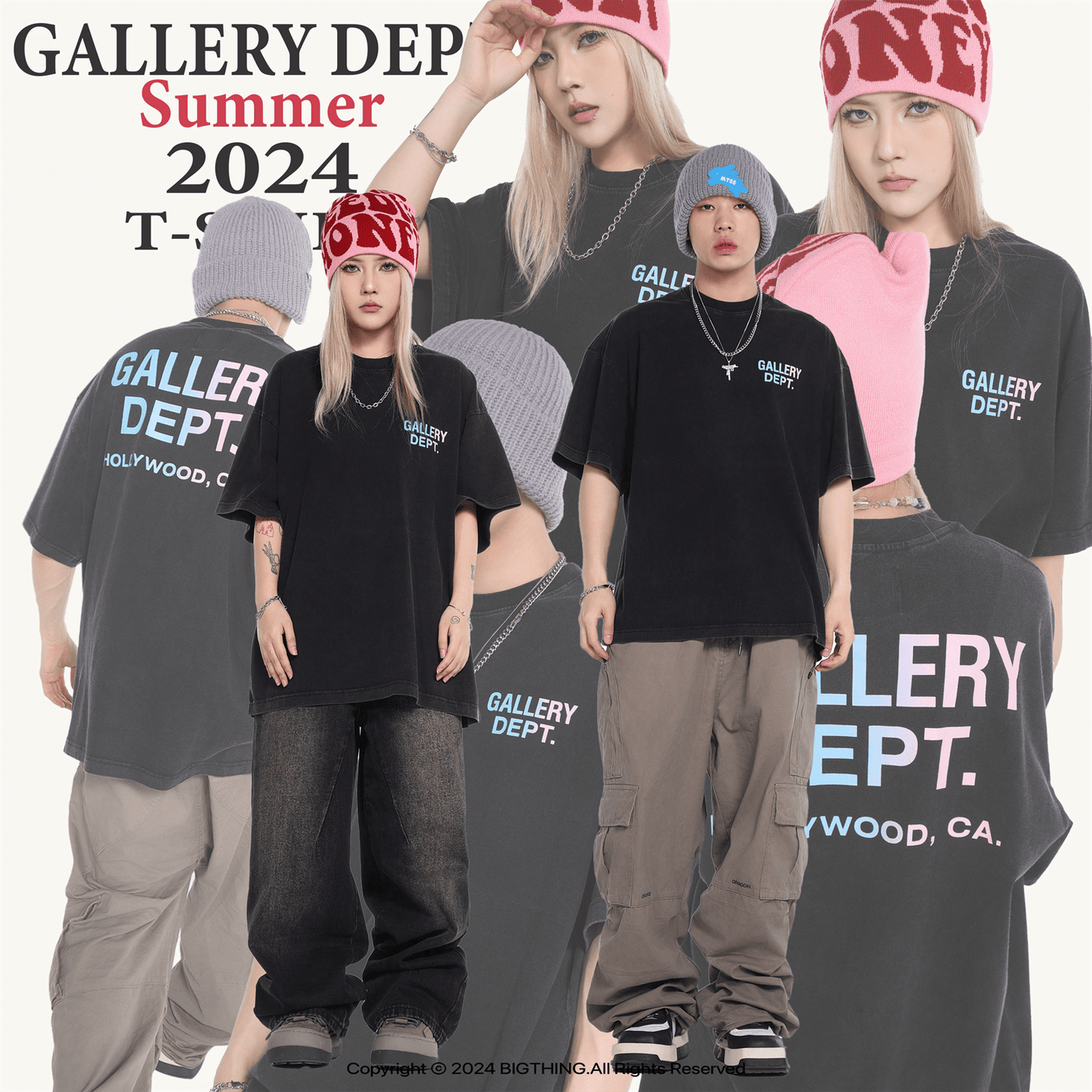 GALLERY DEPT Nouveau T-shirt D49