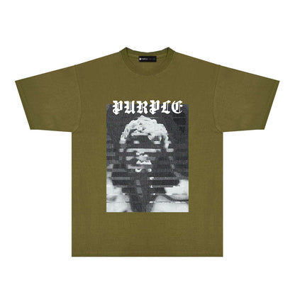 Nouveau T-shirt violet PUR120#