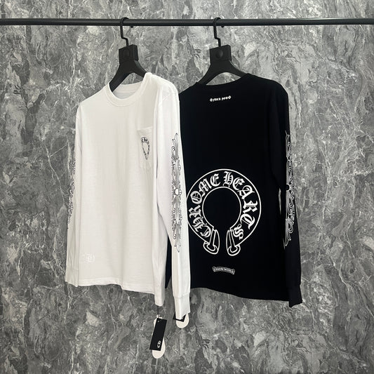 Chrome Hearts Men's Long-Sleeve T-shirt Sweatshirt K9019
