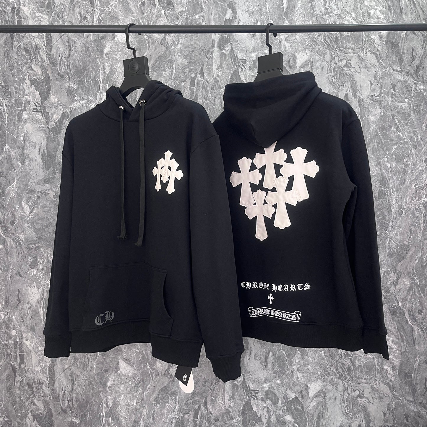 Sweat à capuche Chrome Hearts K7014