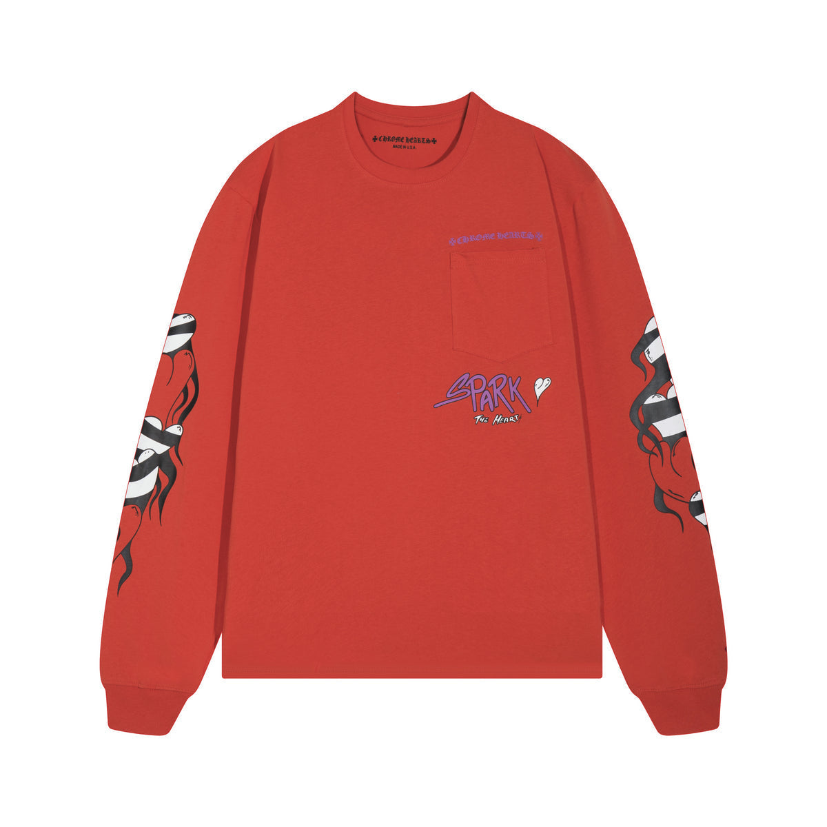 Chrome Hearts Homme Manches Longues T-shirt Sweatshirt K8013