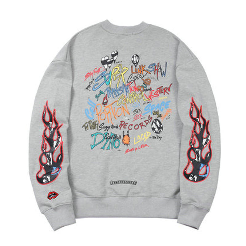 Sweatshirt homme à manches longues Chrome Hearts K8863