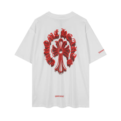 T-shirt délavé vintage Chrome Hearts Bloody Floral Cross 2627