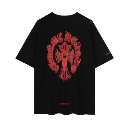 T-shirt délavé vintage Chrome Hearts Bloody Floral Cross 2627