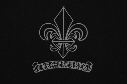 T-shirt imprimé réfléchissant avec emblème Iris Chrome Hearts 2621