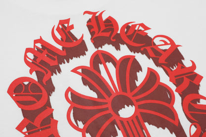 T-shirt délavé vintage Chrome Hearts Bloody Floral Cross 2627