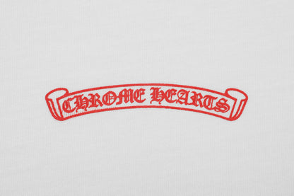T-shirt délavé vintage Chrome Hearts Bloody Floral Cross 2627