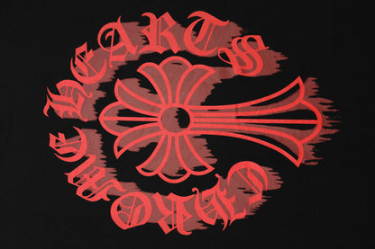 T-shirt délavé vintage Chrome Hearts Bloody Floral Cross 2627
