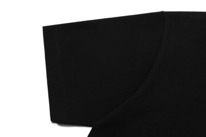 T-shirt Chrome Hearts noir à flammes roses P65