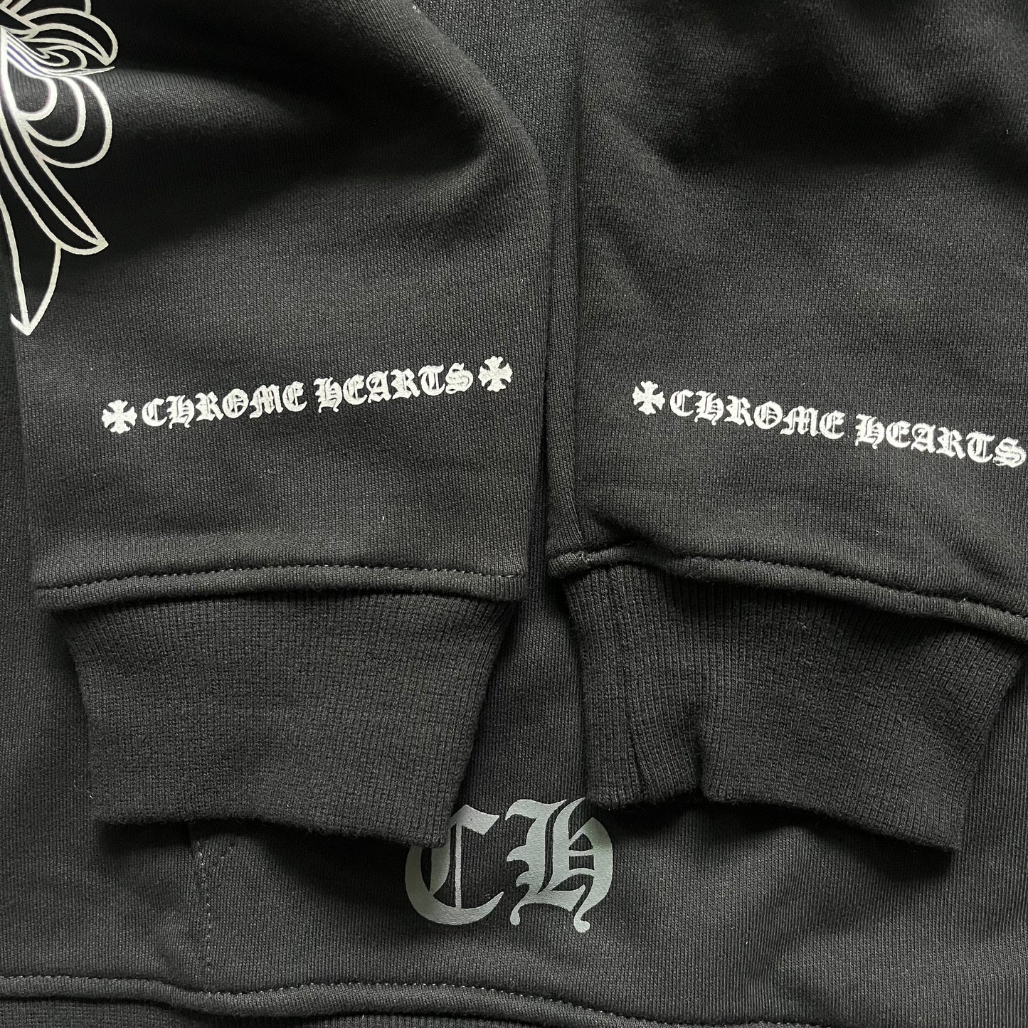 Sweat à capuche Chrome Hearts K7011