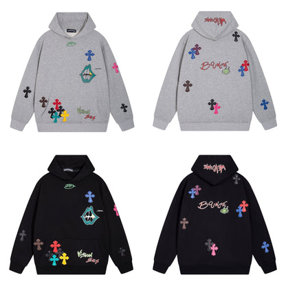 Sweat à capuche Chrome Hearts K7012
