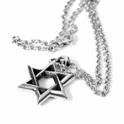 Chrome Hearts Pendentif étoile de David large