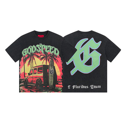 Godspeed 2026 Nouveau T-shirt mode 1108