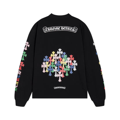 Chrome Hearts T-shirt à manches longues pour homme K8015