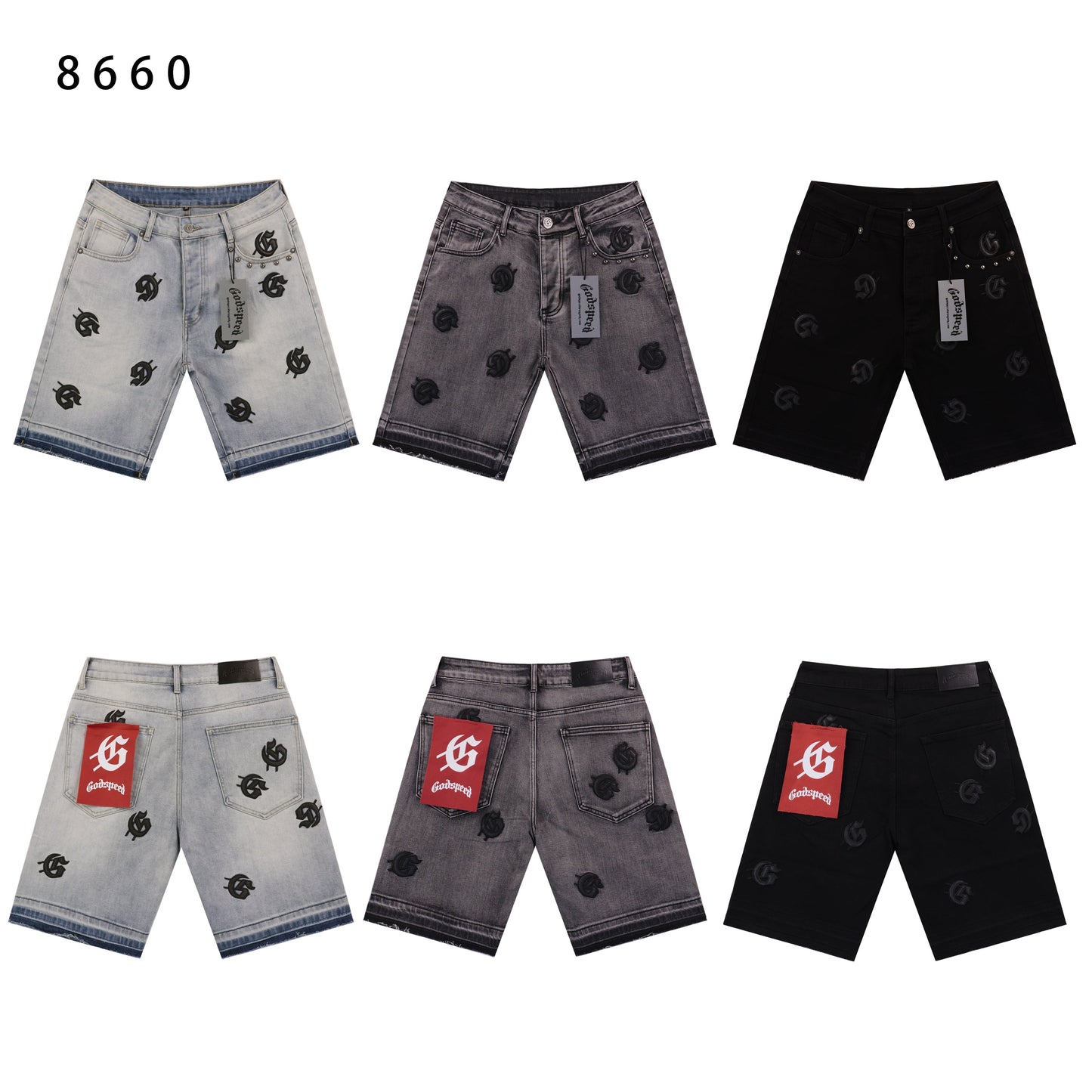 Bonne chance NOUVEAUX Shorts 8660