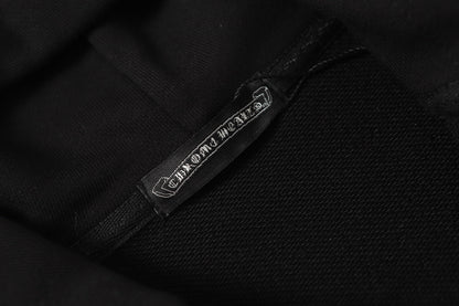 Sweat à capuche Chrome Hearts Coloré Strass - Noir Gothique Street 2608