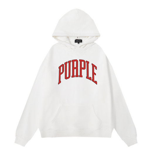 Nouveau sweat à capuche violet 984