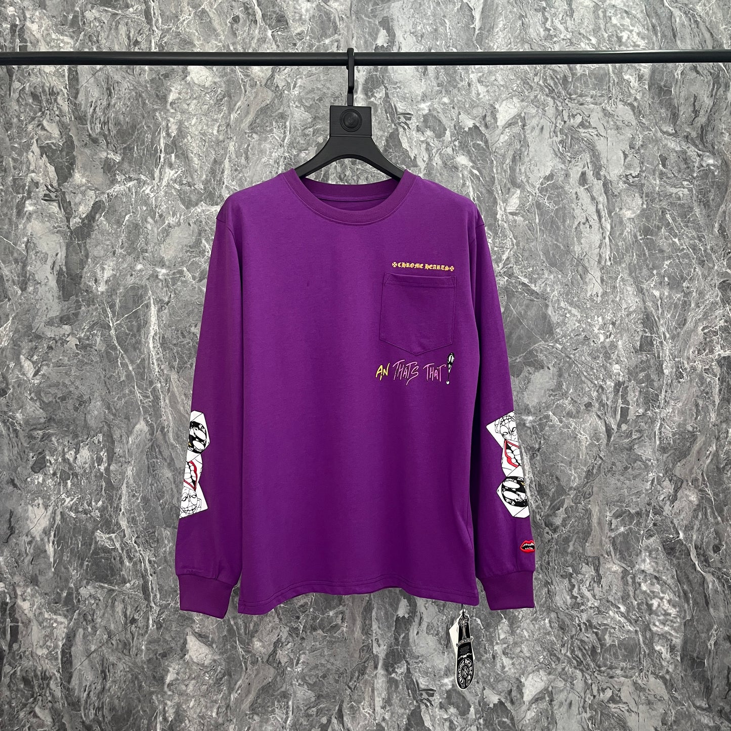 T-shirt à manches longues Chrome Hearts K9007