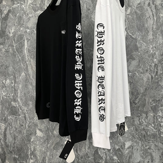 Chrome Hearts Men's Long-Sleeve T-shirt Sweatshirt K8021