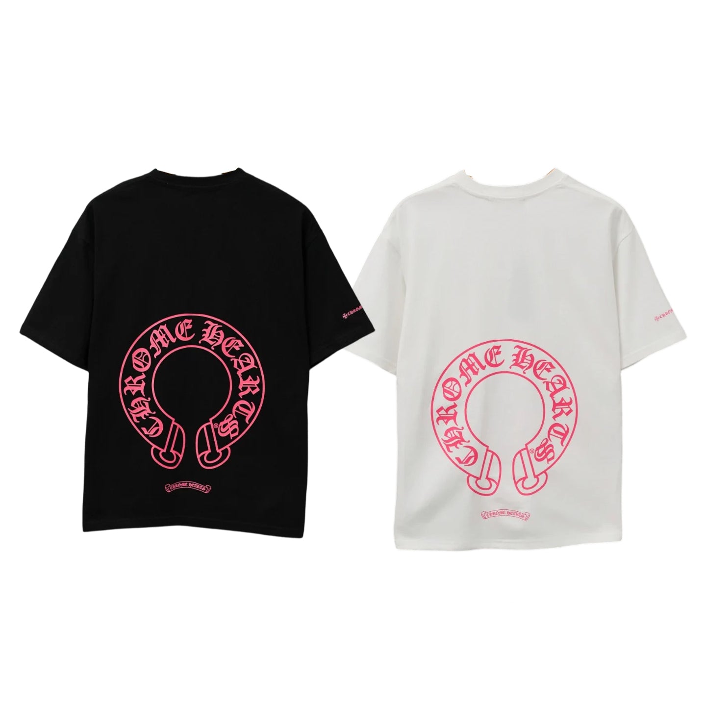 T-shirt à manches courtes Chrome Hearts imprimé lettres sanskrites KT36