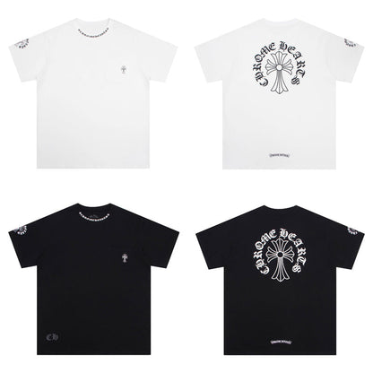 T-shirt Chrome Hearts avec logo sur le col K6022