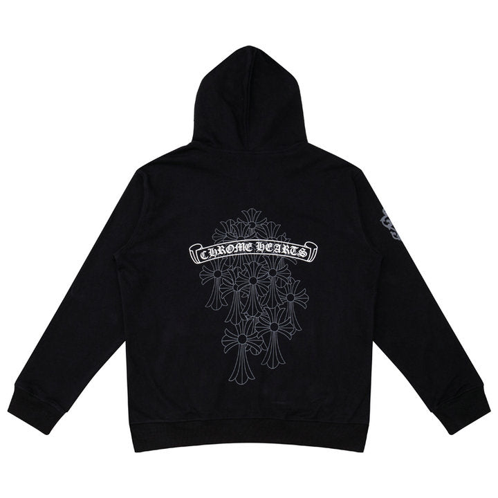 Chrome Hearts Sweat à capuche zippé K5006