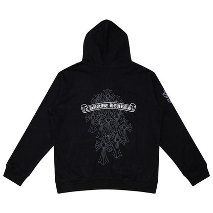 Chrome Hearts Sweat à capuche zippé K5006