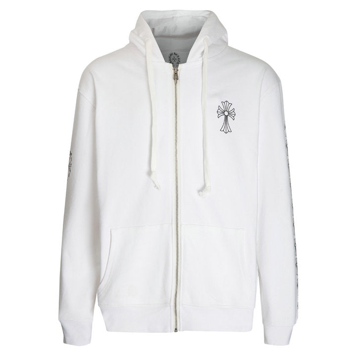 Chrome Hearts sweat à capuche zippé K5007