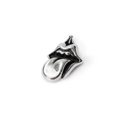 Chrome Hearts PENDENTIF LÈVRES ET LANGUE ROLLING STONES