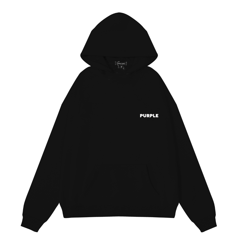 Nouveau Sweat à Capuche Violet 998