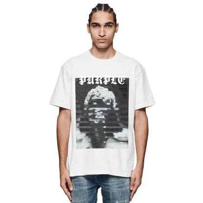 Nouveau T-shirt violet PUR120#