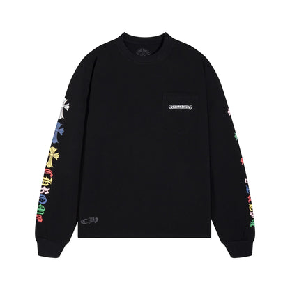 Chrome Hearts T-shirt à manches longues pour homme K8015