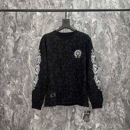 Chrome Hearts Homme T-shirt à manches longues Sweat-shirt K9019