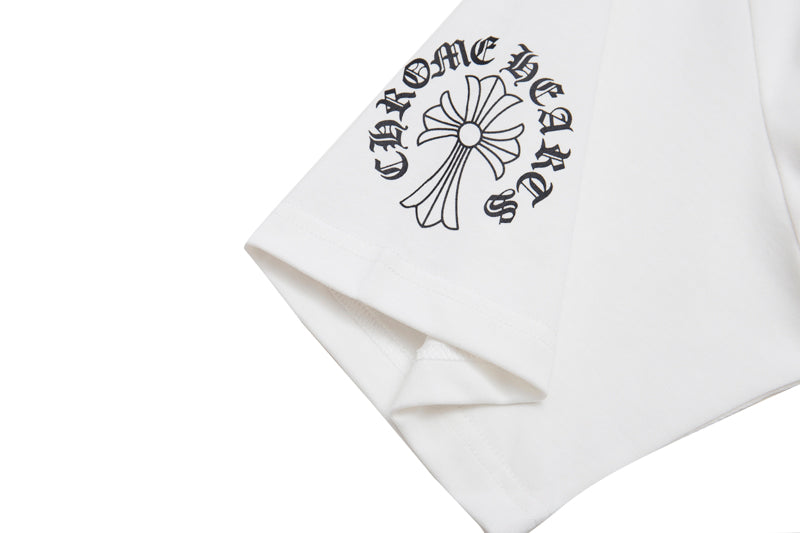 T-shirt Chrome Hearts avec logo sur le col K6022