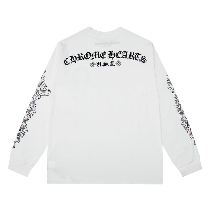 T-shirt manches longues homme Chrome Hearts Sweatshirt K8005