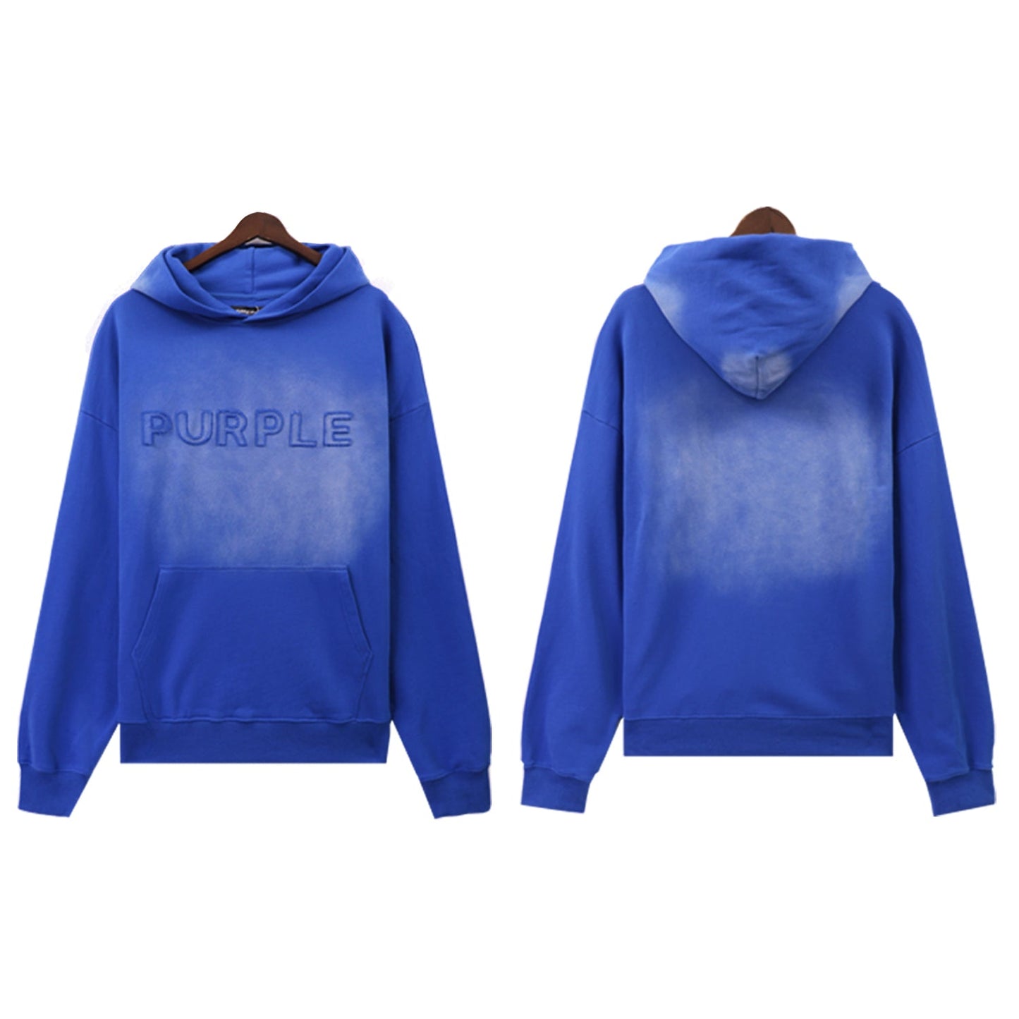 Nouveau sweat à capuche violet 5967