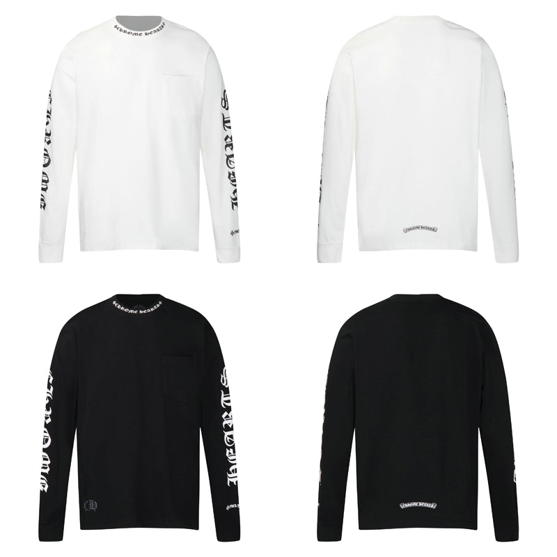Sweat-shirt homme à manches longues Chrome Hearts K9011