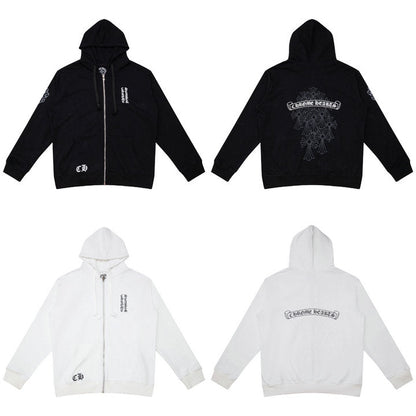 Chrome Hearts Sweat à capuche zippé K5006