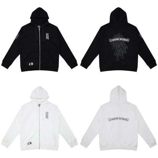 Chrome Hearts Sweat à capuche zippé K5006
