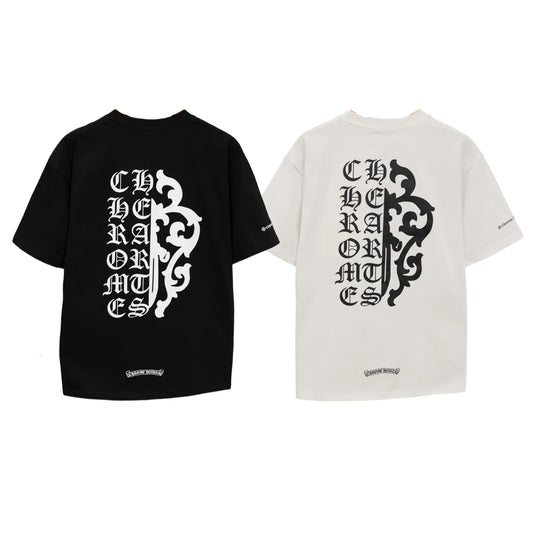 Chrome Hearts Custom Ribbed Short-Sleeve T-Shirt KT32